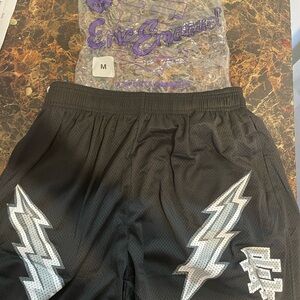 Eric Emanuel Black Mesh Shorts